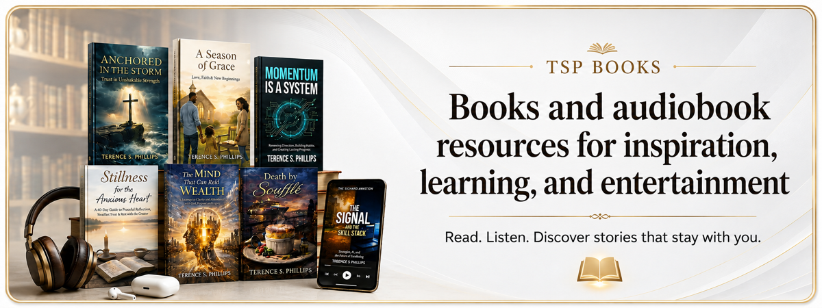 TSP Books books and audiobook resources for inspiration learning and entertainment